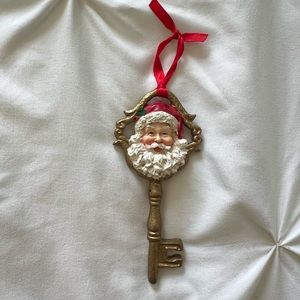 Vintage “Key For Santa” Ornament